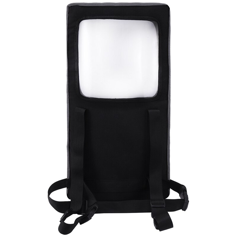 Motorcycle Barrier Board Folding Nylon Transparent Adjustable Motorcycle Rear Guard Plate Hand Held with Reflection