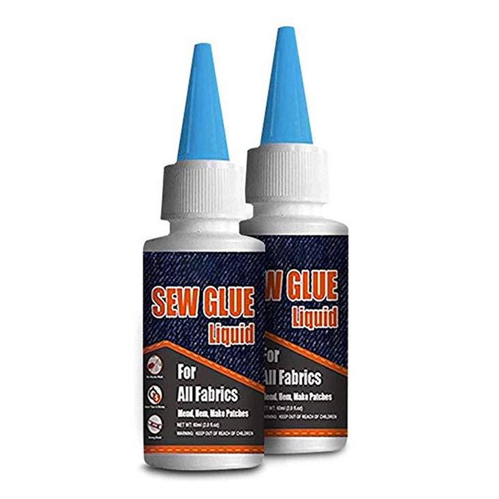 Cucire Colla Liquld Panno Colla Sicuro Punto Adatto per Il Panno Cucito Colla Liquida per Tutti I Tessuti facile Da Riparare