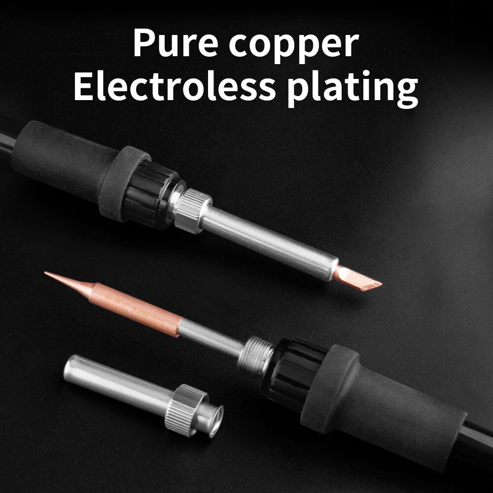 LUXIANZI 1pc Tin Soldering Iron Tip Copper 900M-T Welding Accessorie Head BGA Soldering Tools Branding Iron Lead Free Solde Tip