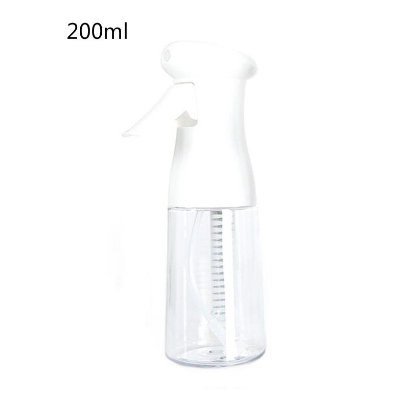 Frisør sprøyte flaske hår høytrykk sprøyte flaske kontinuerlig sprøyte vannkanne hår stylist direktør automatisk pneumati: 200ml hvite