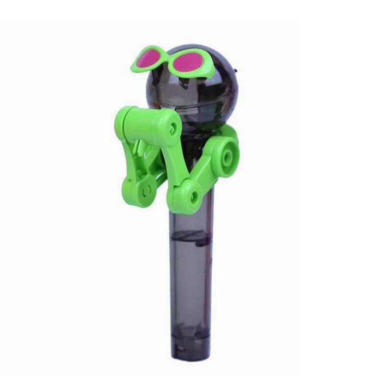 Funny Personality Toy Cool Lollipop Robot Lollipop Holder Decompression Toys for Children Decompression Candy Dustproof: TOY160-1