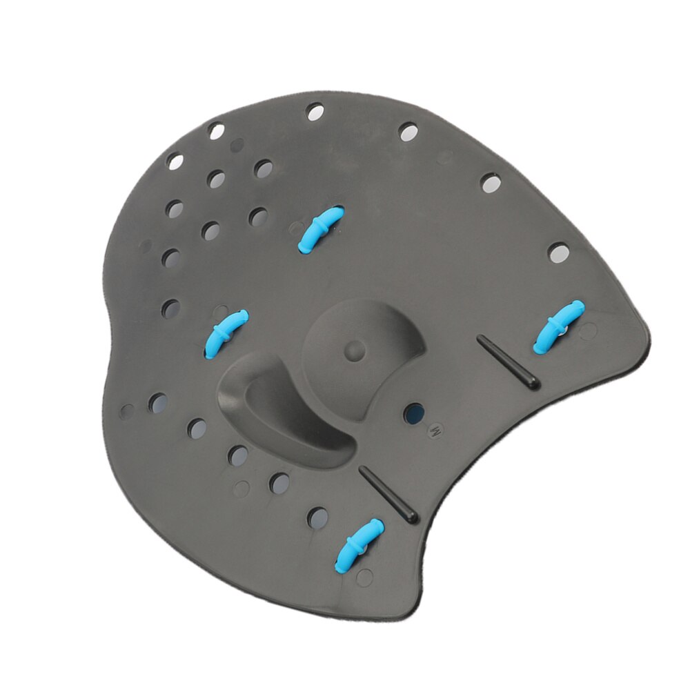 1 Pair Swim Paddle Hand Paddles for Trainng Swimming Beginners Adults Kids Size (Blue)