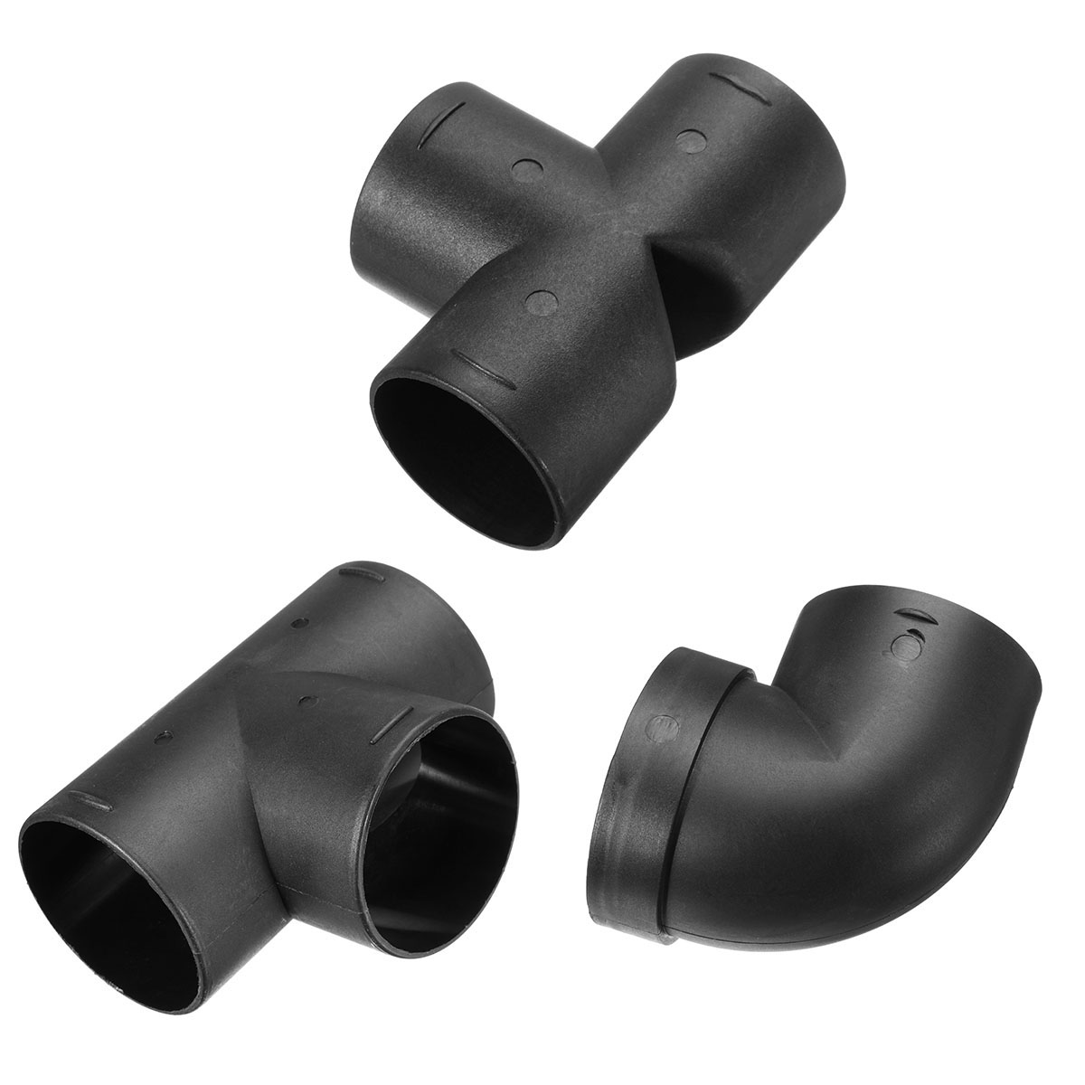 Car Air Vent Ducting T Y Piece Elbow Pipe Outlet Exhaust Connector For Eberspaecher Air Diesel Parking Heater