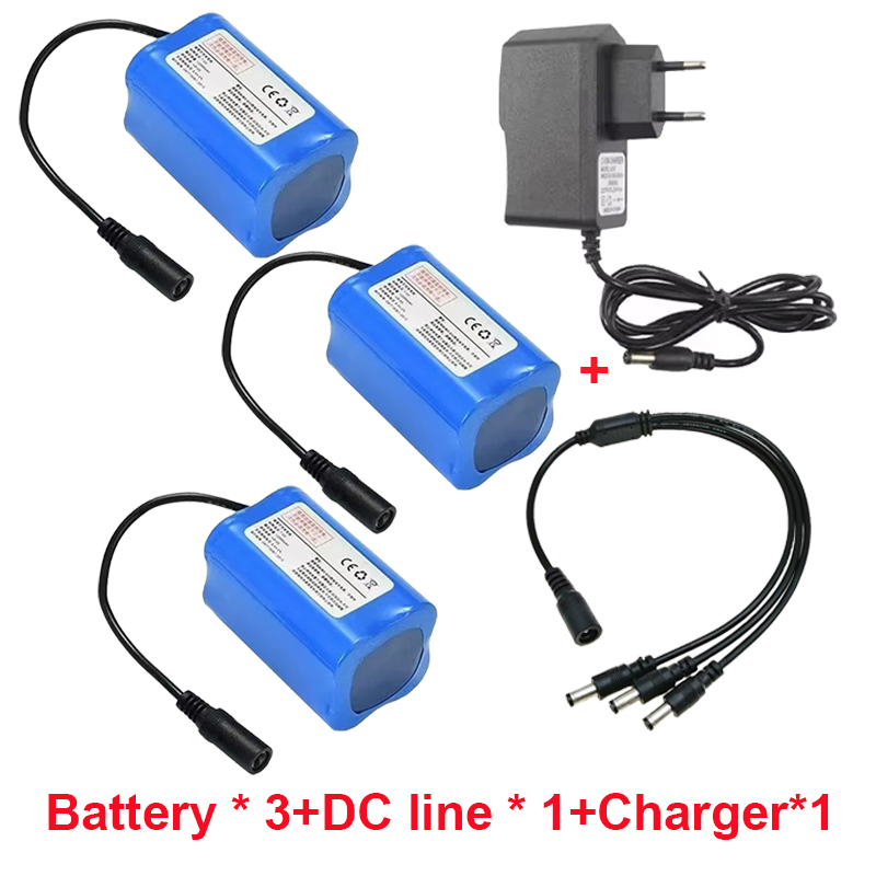 100% 7.4V 12000mAh 21700 Li-ion Battery For T188 T888 -5 V007 C18 H18 RC Fishing Bait Boat accessories: Ivory
