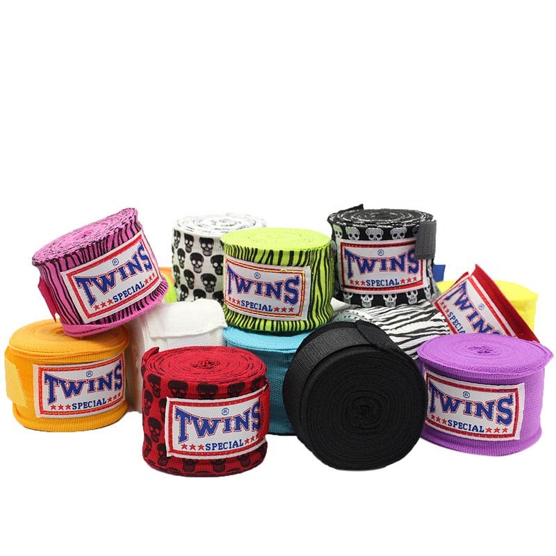 Gants d'entraînement de boxe thaïlandaise, 5m, bandage, protection du poignet, coup de poing, rond, MMA