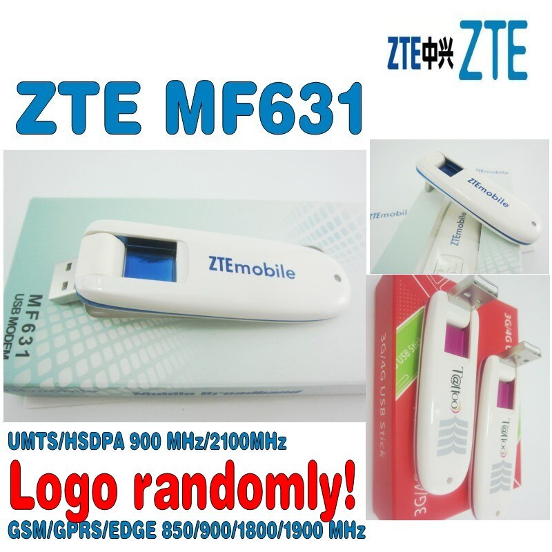 Ontgrendeld Zte 3G Usb Modem MF192 3G Hsupa 7.2Mbps Data Card Zte MF193 MF195 MF631: MF631