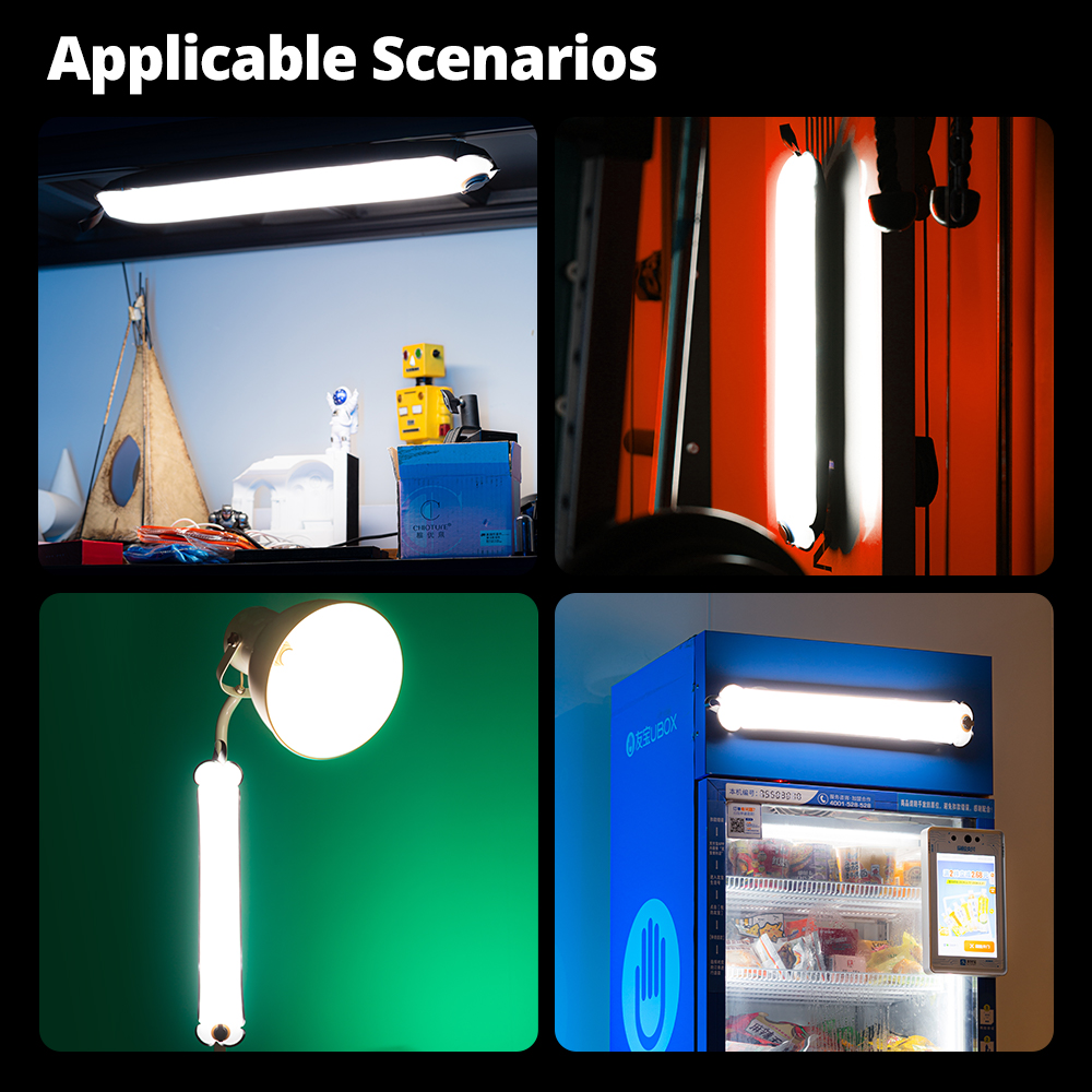 Ambitful GC12 Gold Crow 12 flexibele fotografieverlichting luchtlicht 2700K-6500K draagbare LED zacht licht opblaasbaar