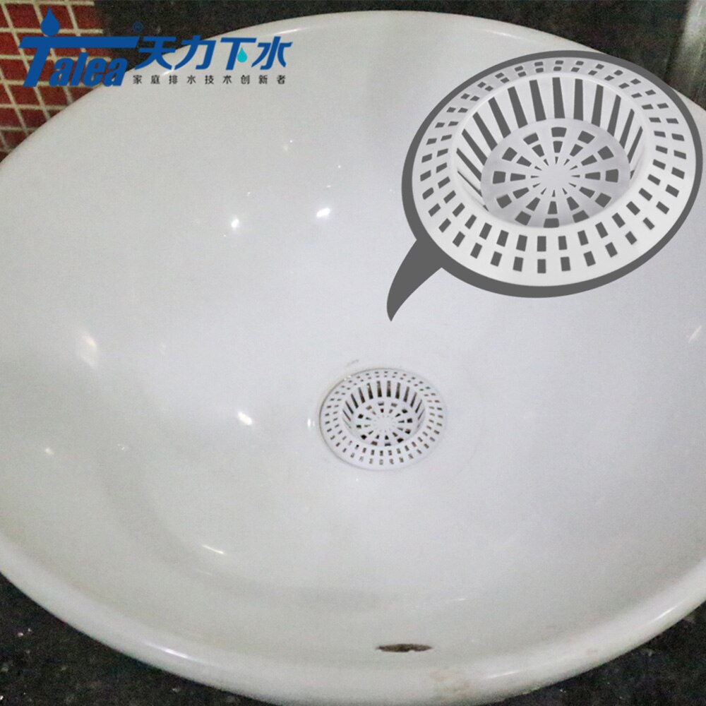 Talea 70Mm Badkamer Plastic Sink Drain Spacer Filter Aanrecht Innerlijke Mand Riool Hair Colanders Zeef Spacer P1012