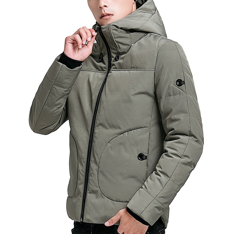 Heren winterjassen en -mantels casual heren parka's katoenen gewatteerde buitenjas nxp 24
