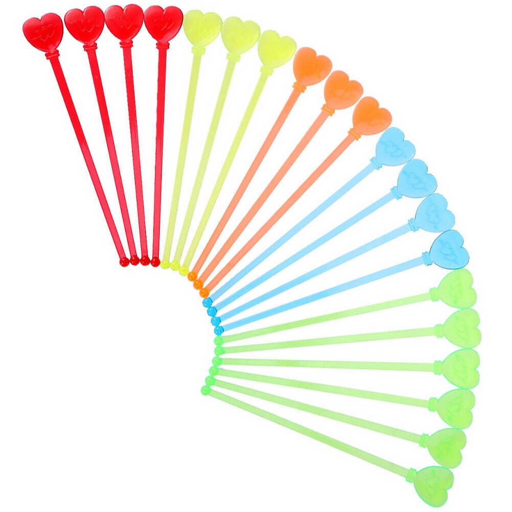 40PCS Acrylic Swizzle Stick Premium Swizzle Stick Safe Swizzle Stick: Default Title