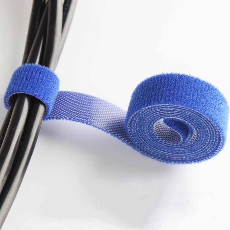 7PCS Magic Tape the hooks adhesive nylon sticker hook and loop Velcro fastener without Glue for sew Ties Curtain Fastener