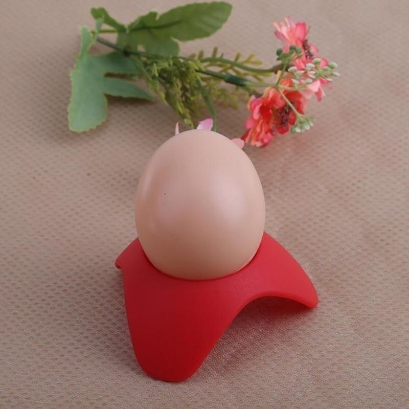 Egg Cup Silicone Egg Holder Tray Eggs Cooker Kitchen Accessory