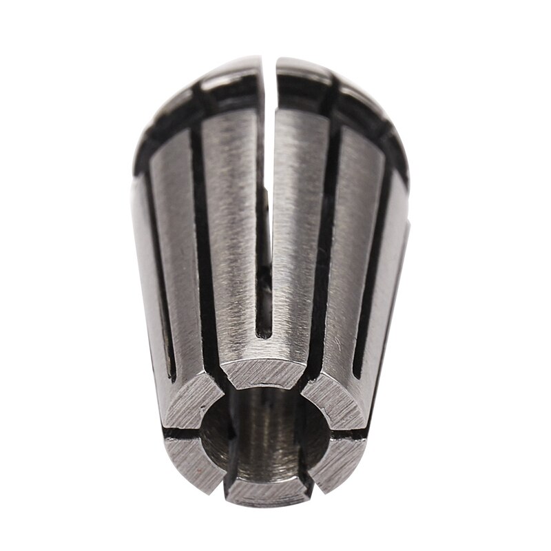 7Pcs 1-7mm ER11 Collet Chuck Tool Bits Holder Spring Collet with 8 Pcs Router Collet Set Chuck Heads Adapter