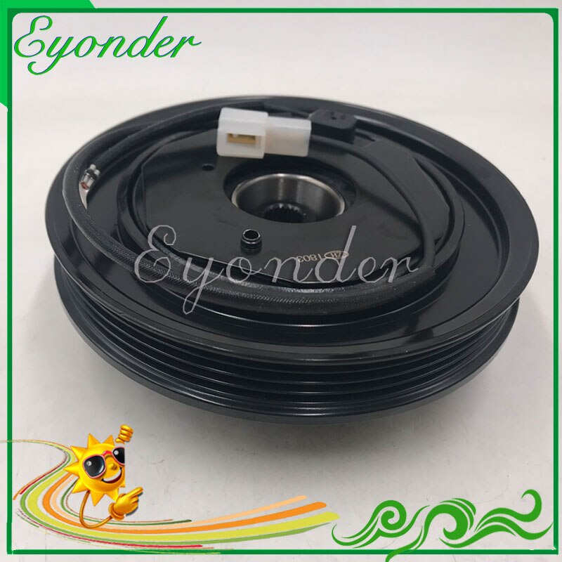A/C AC Air Conditoning Cooling Compressor Clutch Assembly PV4 10PA15C for MITSUBISHI PAJERO V31 2.4 port Pickup Triton L200