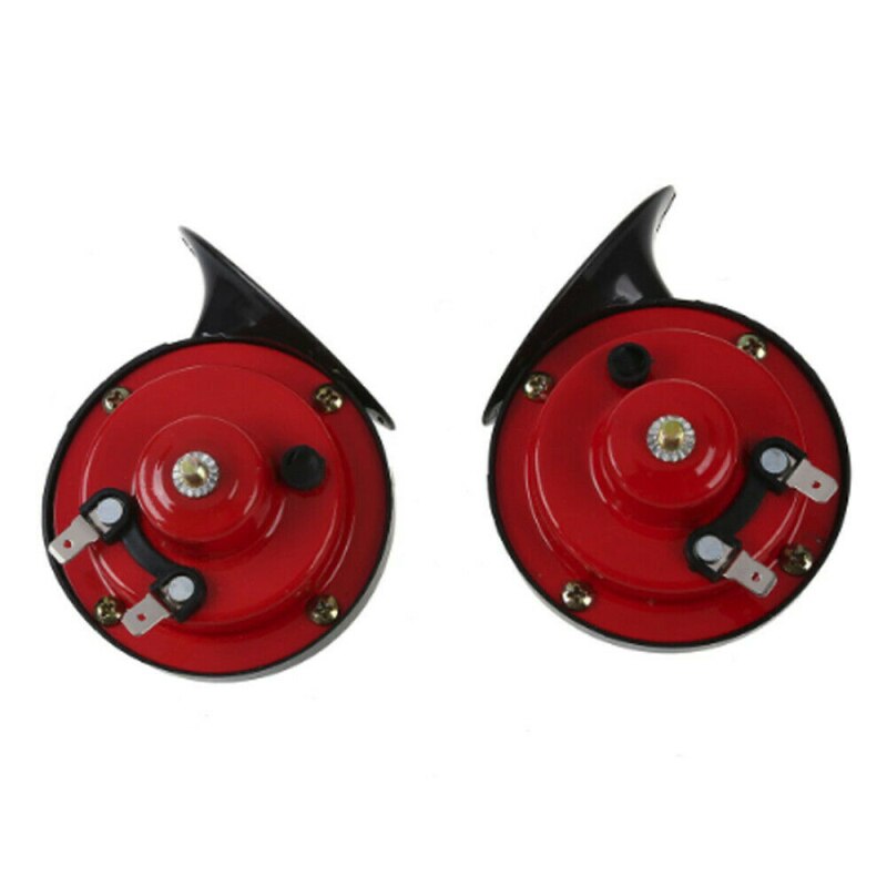 12V 300 DB Super Train Horn for Trucks Loud Air Electric Snail Double