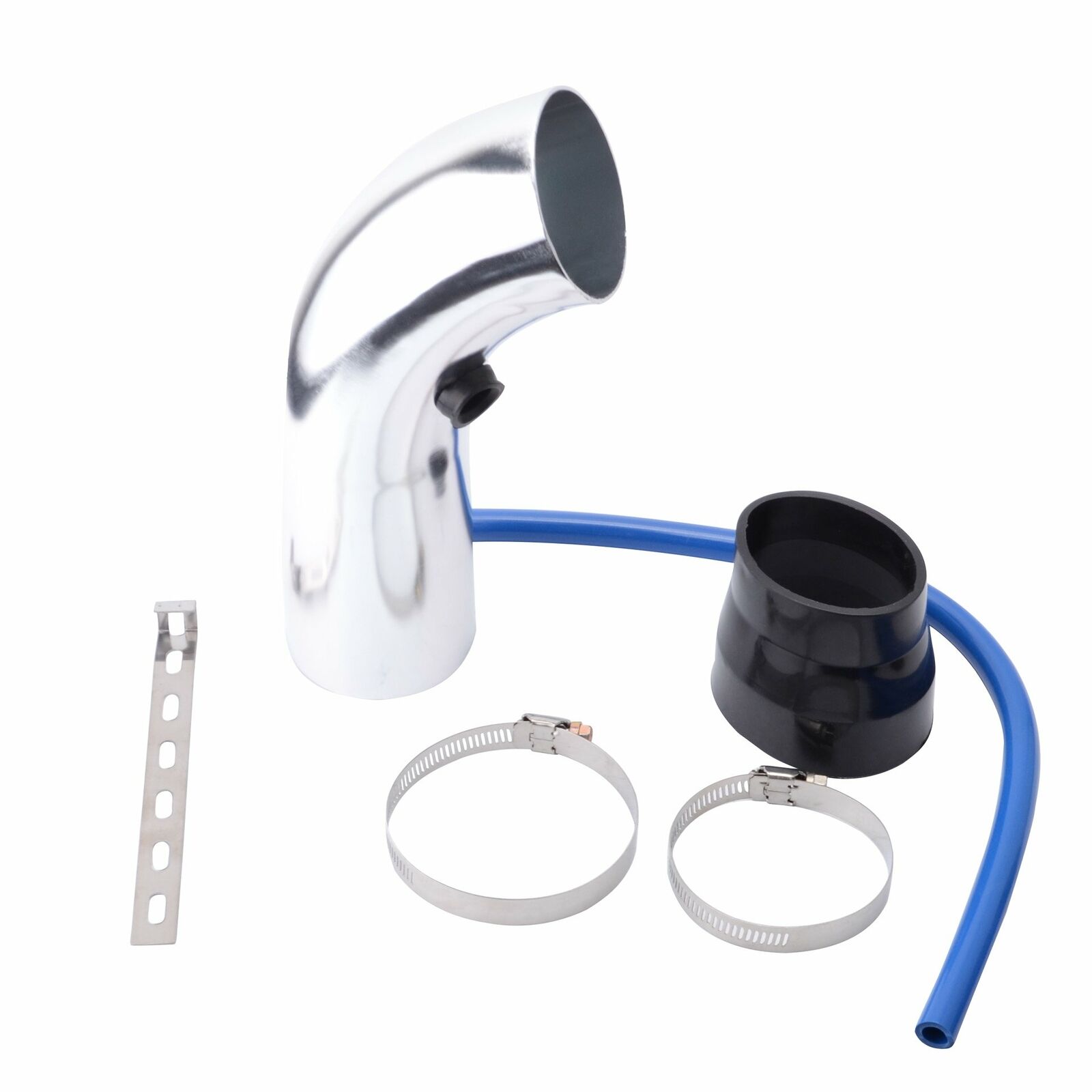3 "High Flow Cold Air Intake Kit System Luchtinlaatfilter Met Klem Accessoires