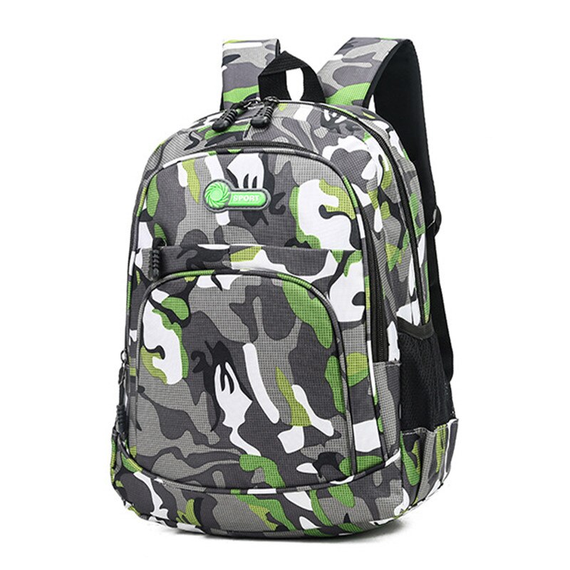 2 Sizes Camouflage Waterproof School Bags For Girls Boys Orthopedic Children Backpack Kids Book Bag Mochila Escolar Schoolbag