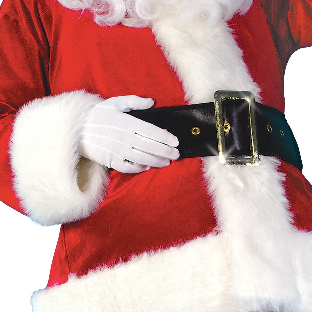Disfraz de Papá Noel para el día de Navidad, disfraz de Navidad para Navidad, conjunto de siete piezas