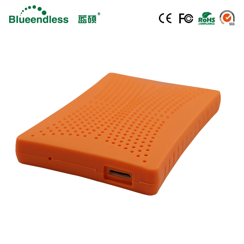 Anti-Shock 2.5" Hard Disk 250G HDD Enclosure Sata to usb 3.0 HDD Case with Rubber Hd Case Externo hdd 2.5 External Hard Disk