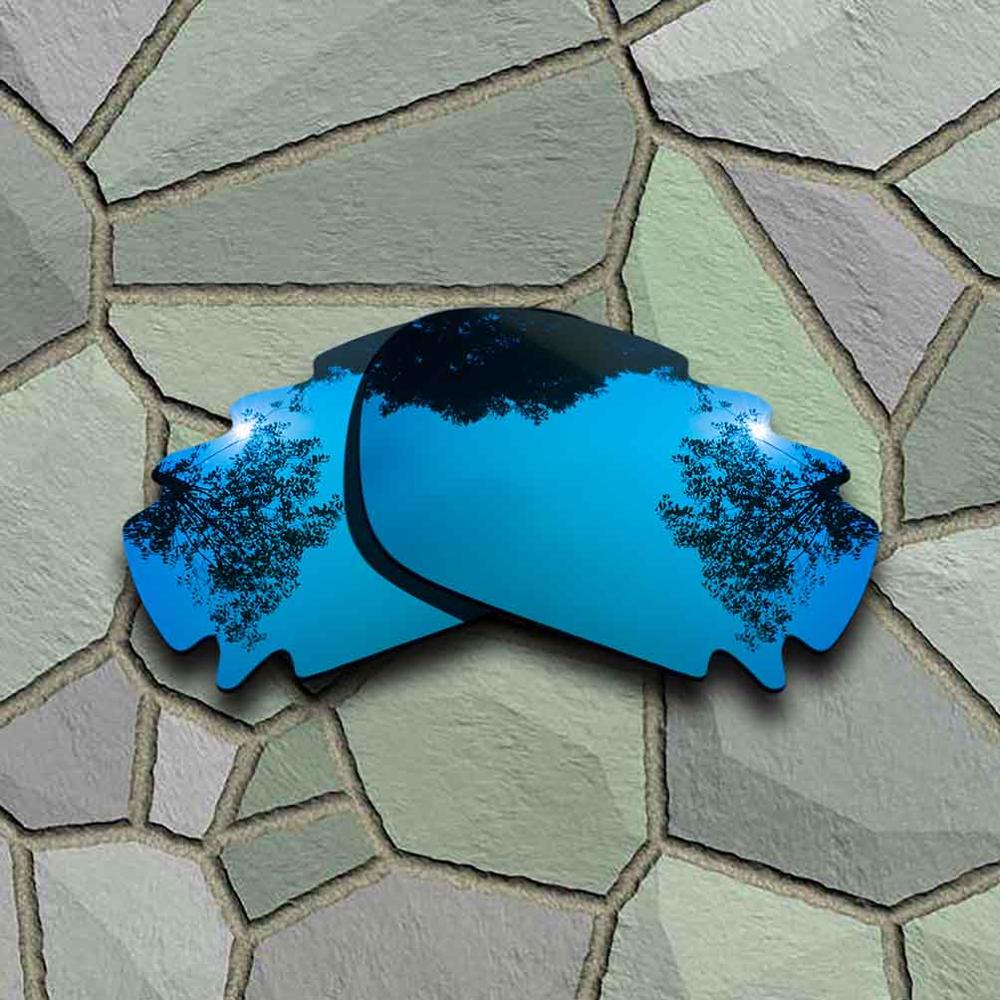 Lenti di ricambio polarizzate per occhiali da sole blu cielo per Oakley Jawbone Vented: Default Title