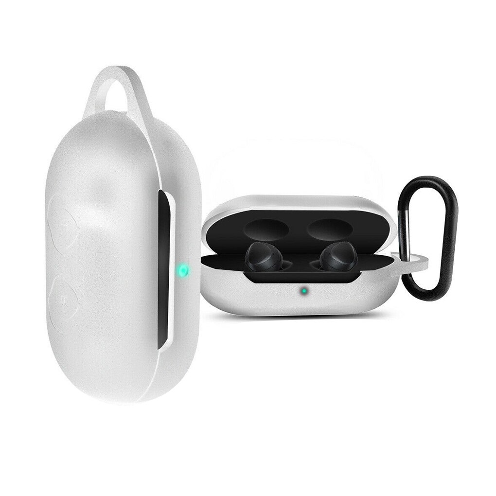 Vervanging voor samsung galaxy buds hoesje, siliconen schokbestendige oordopjeshoes, oordopjesdoos, ophanghaakhoesje
