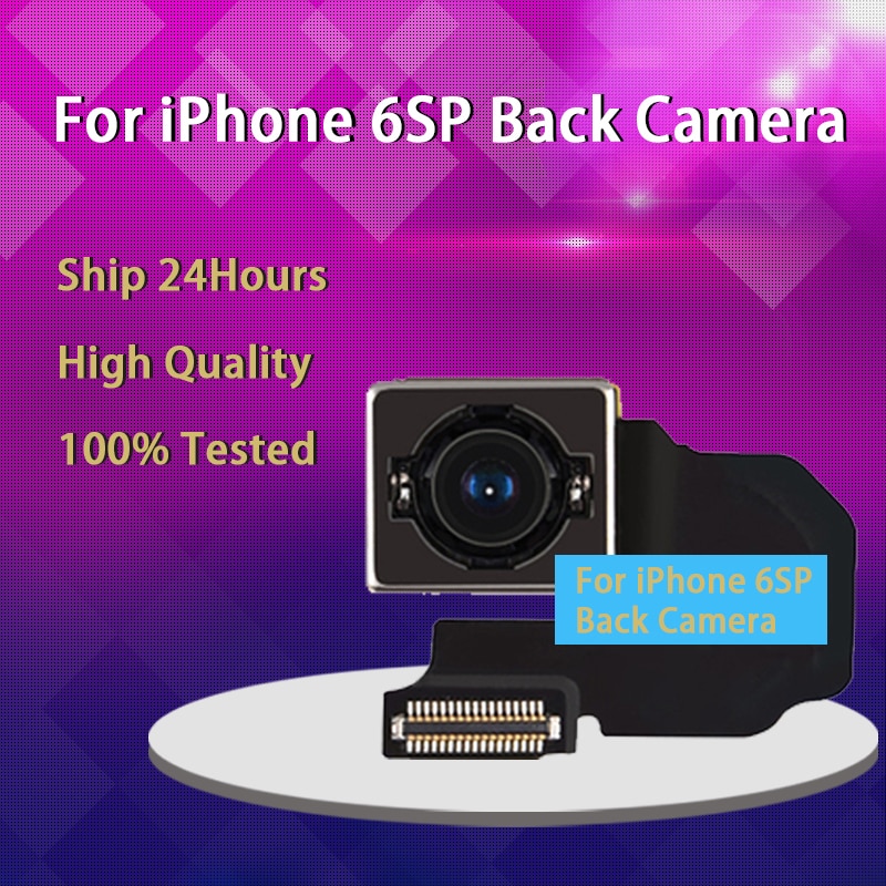 Back Camera Voor Iphone 6S Plus Met Flash Module Sensor Flex Kabel Achteruitrijcamera Vervanging Onderdelen Voor Iphone 6S Plus