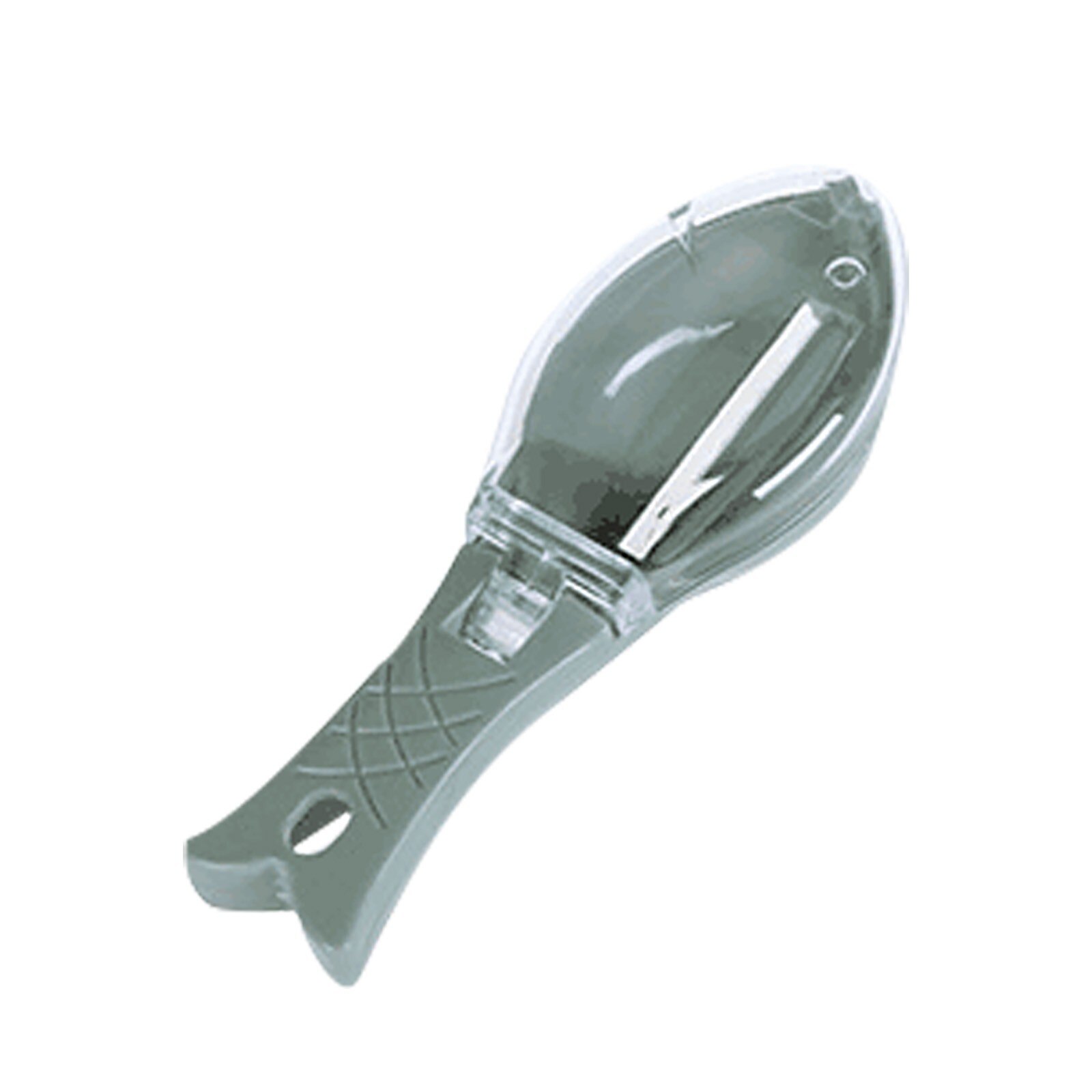 Fish Scales Graters Scraper Fish Cleaning Tool Scraping Scales Device With Cover Home Kitchen Cooking Fishing Tool Fish Cleaning: B