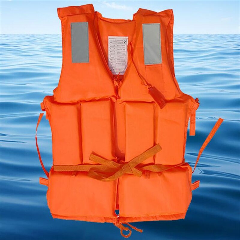 Zwemvest met sos-fluitje, lichtgewicht nylon schuim voor volwassenen, verstelbare maat, duurzaam zwemvest, watersportbenodigdheden