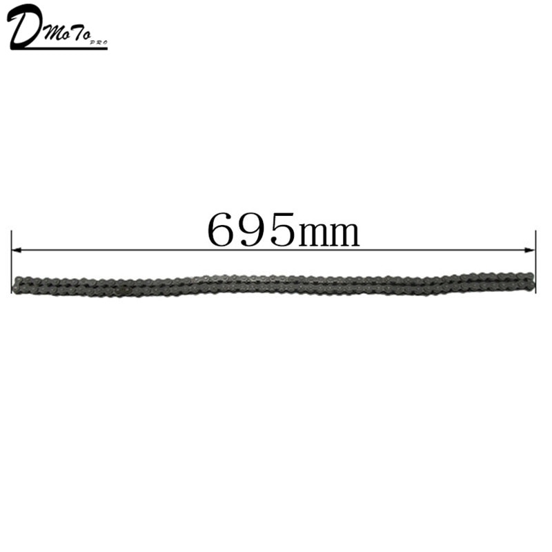 Heavy Duty Chain 49cc 50cc 60cc 66cc 80cc Motorized Bicycle Bike 110 Links 415H with the master link