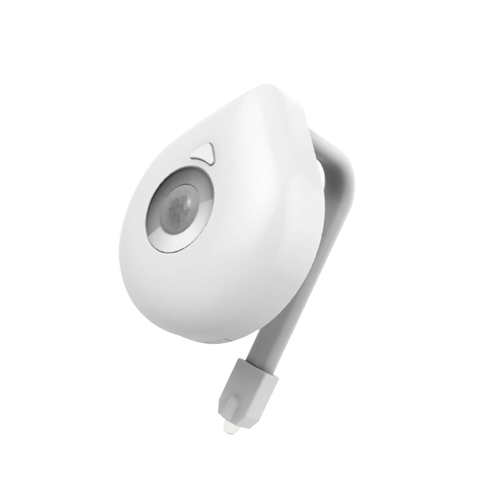 Neue LED Wc sitz nachtlicht Induktion lampe Motion sensor WC lampe 8 farben Variable lampe Hintergrundbeleuchtung Verwendet für toiletten: Default Title