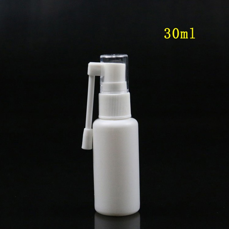 Lege Plastic Nasale Fles 1pcs1 0/15/20/30/50Ml Kleine Rotatie Mist Spray Flessen neus Farmaceutische Geneeskunde Verstuiver