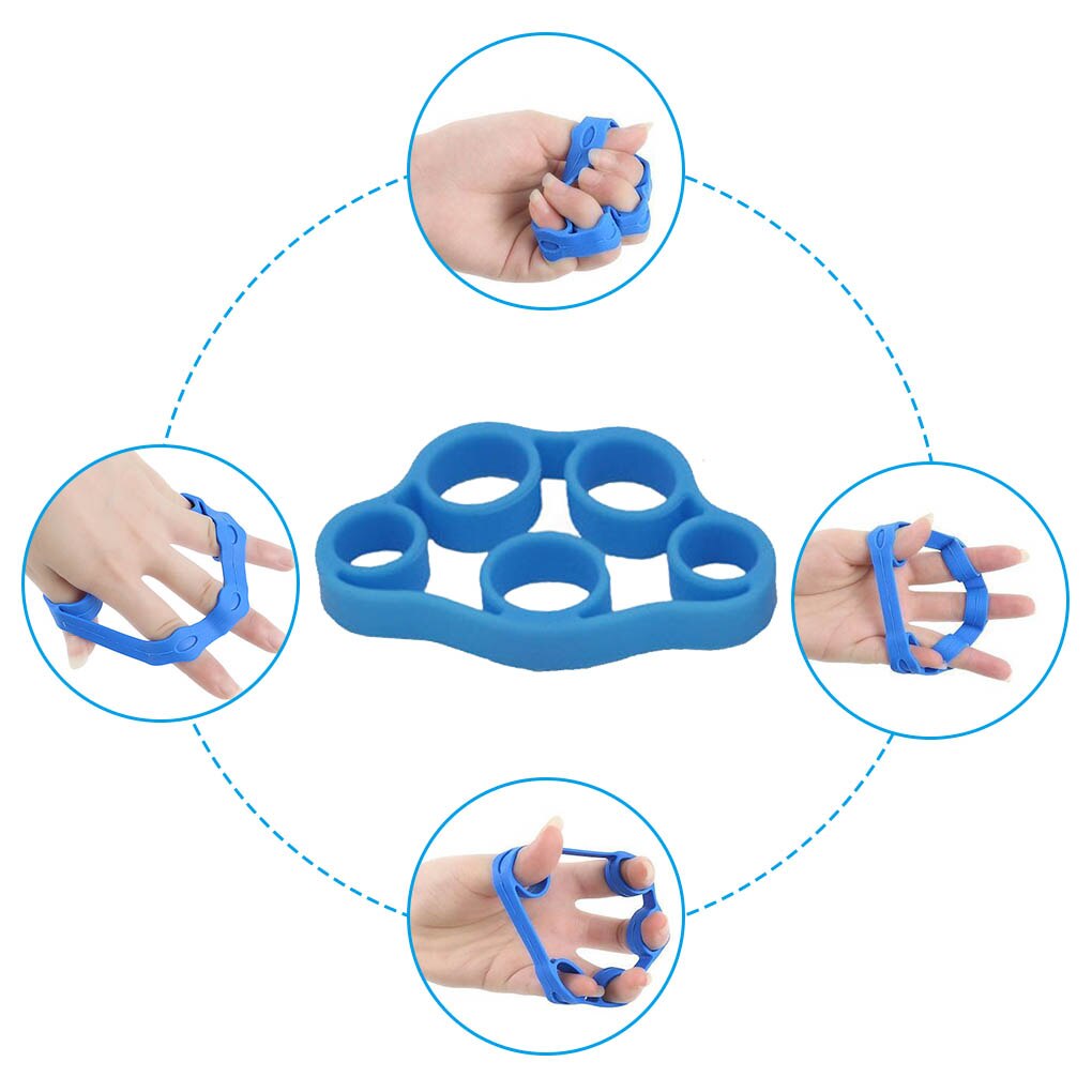 1Pc Finger Gripper Stretcher silicon finger Resistance Bands Hand Extensor Exercise Strength Trainer Set Fitness Equipment