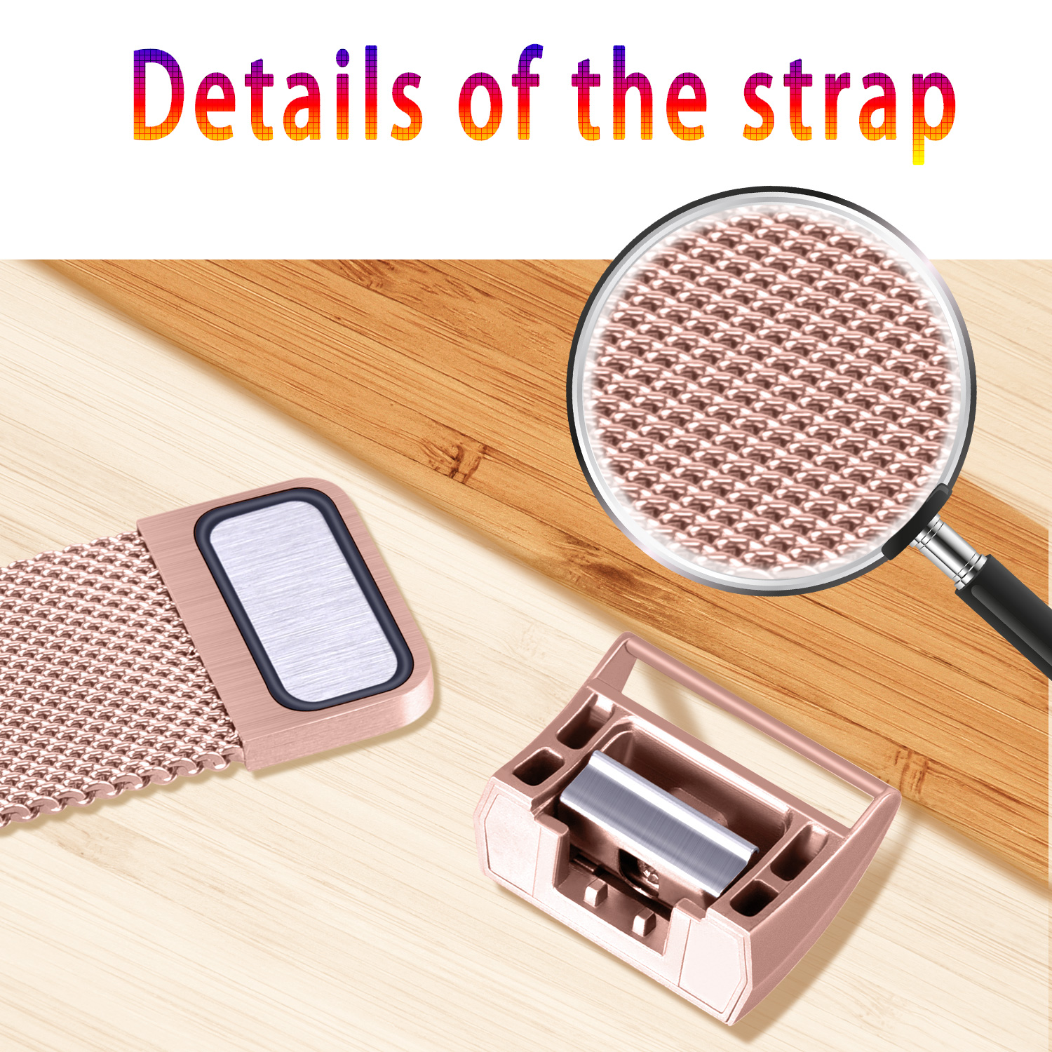 Magnetische metalen band voor Fitbit Charge 2-band vervangende armband Polsband voor Fitbit Charge 2-band Slimme horlogebandaccessoire