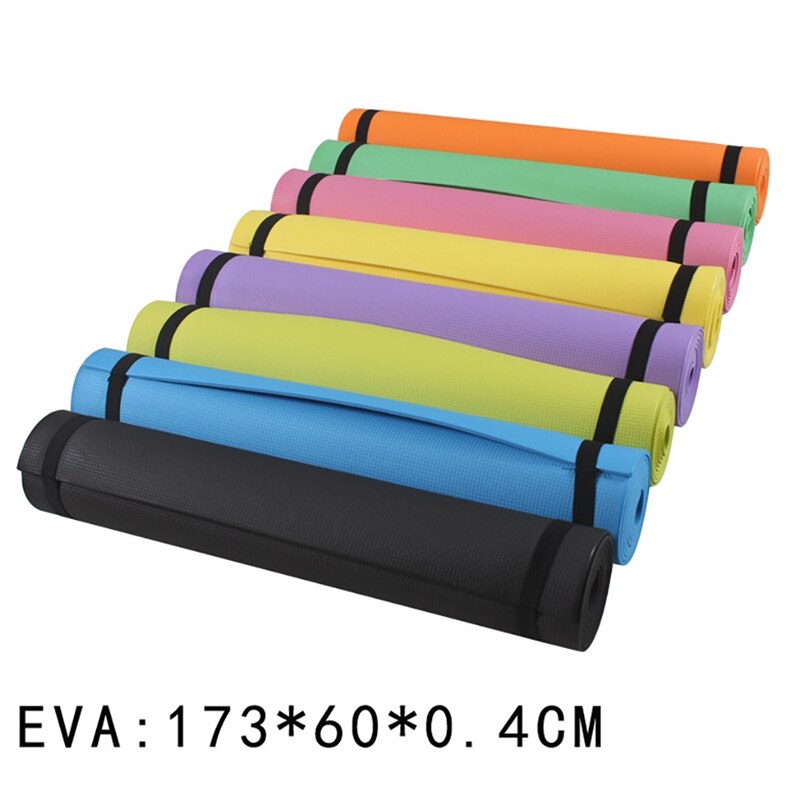 EVA Non-Slip Yoga Mat Sport Gym Soft Pilates Mats Fitness Sports Gymnastic Portable Home Beach Lawn Pad PL