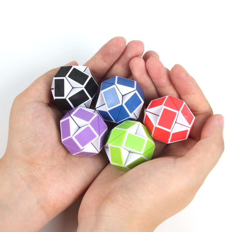 24 solmua fidget maaginen viivain lelut lasten taittuva antistressin älykkyys taittuvat lelut lasten monivärinen stressin lievitys