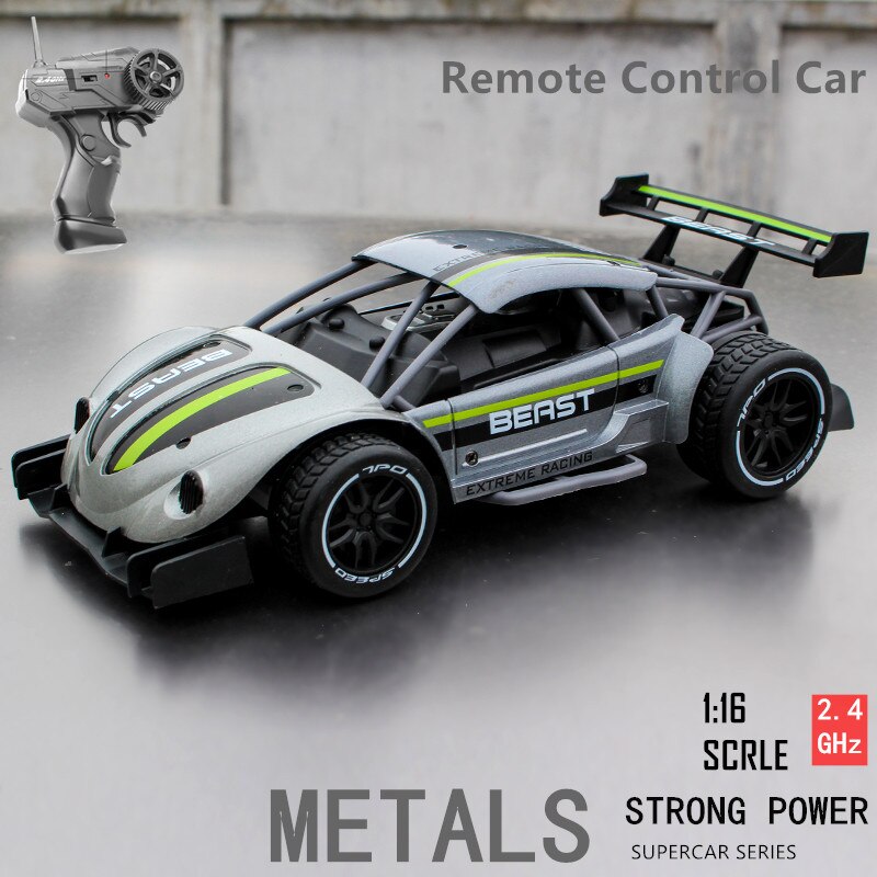 Electronic Mini RC Car 4 Channel 2.4G 360 Degree Rotating 1:20 Remote Control Vehicle 15 Km/h Alloy Racing Speed Car Toys