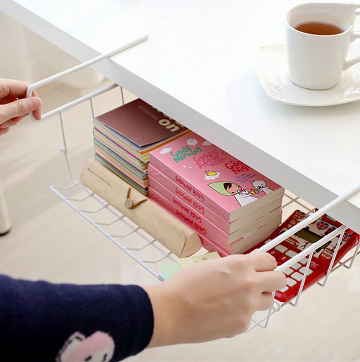 Adjustable Space Rack 1 piece Kitchen Organizer Holder Side Shelf Sidewall Holder Spice Rack Storage