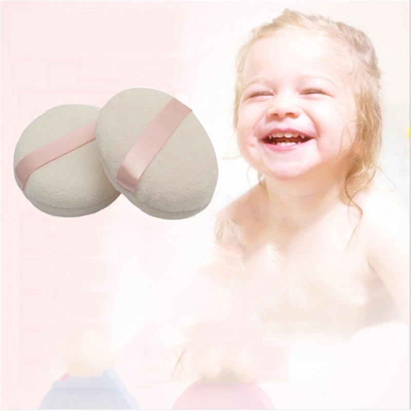 Comfortable Perfect Powder Puff Body Baby Face Talcum Powder Puff Sponge Safe Portable Infant Puff Baby Care