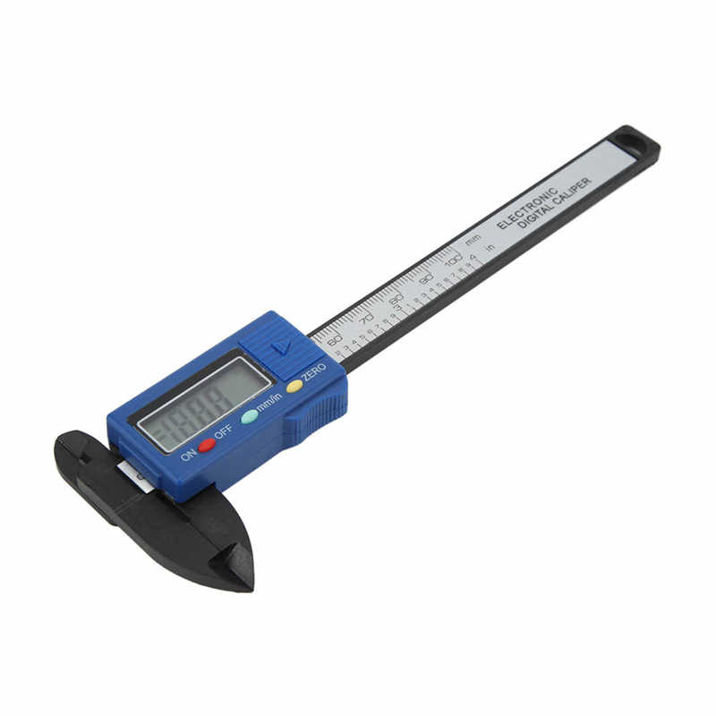Electronic Digital Caliper LCD Digital Display Digital Vernier Caliper Portable Lightweight for Item Size Measurement