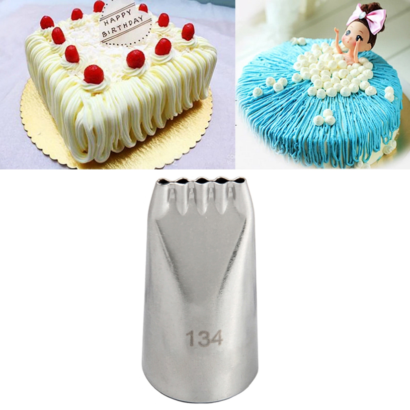 10 Stks/partij 134 # Multi-Opening Tips Icing Piping Nozzles Cake Decorating Pastry Tip Sets Cupcake Gereedschap Bakvormen