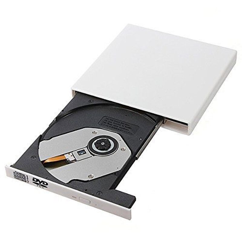 for Samsung Sony Acer Laptops PC Slim Portable USB 2.0 External DVD Drive 8X DVD-ROM Combo Player 24X CD-R Writer Optical Drive