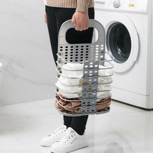Draagbare wasmand, opvouwbare opbergtas, wasmand, wasmand, au