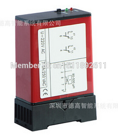 Traffic Inductive two way mass sensor dual channel induction vehicle loop detector for car parking control system only 110v 220v