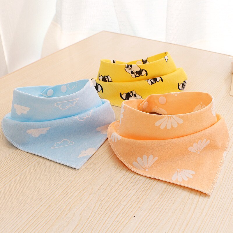 Bavoirs bébé pour garçons filles Bandana bavoir Burp tissu imprimé dessin animé Triangle coton bébé trucs écharpe repas collier alimentation accessoires