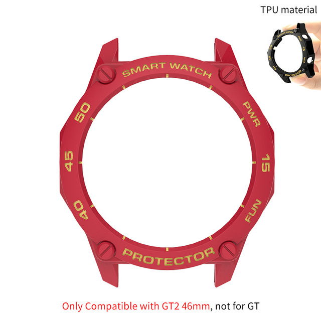 Case for Huawei Watch GT2 46mm Colorful Smart Watches Cover TPU Shell GT 2 46mm Protector SIKAI Sport Accessories for Huawei GT2