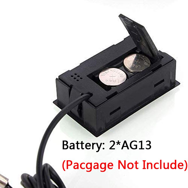 Mini Digital LCD Temperature Sensor Humidity Meter Thermometer Hygrometer Gauge Waterproof Fish Tank Temperature Measuring Tool