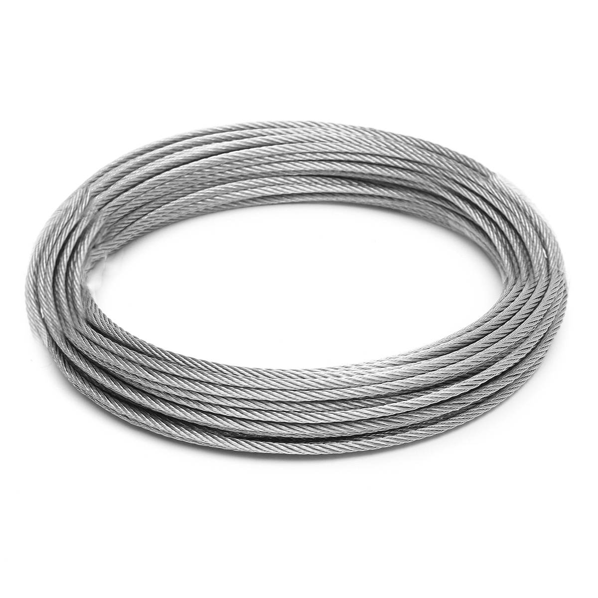 1M/ 5M/ 10M/15M/ 20M/25M Stainless Steel Wire Rope 7x7 Diameter 1/1.5/2mm Structure Cable Fishing Lifting Cable Clothesline: 10M / Diameter 1mm