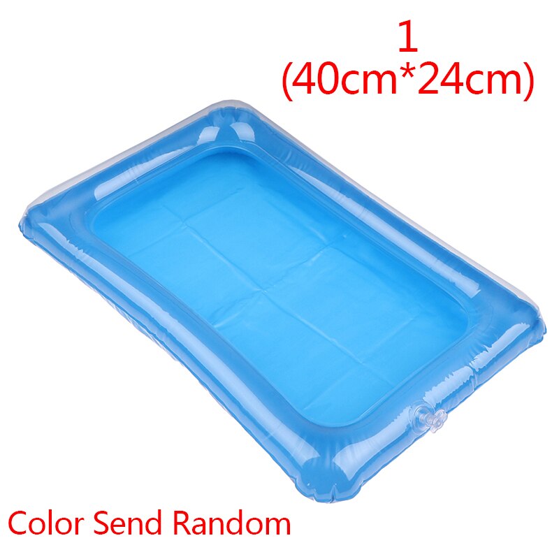 Dynamische Zand Lade Indoor Magie Spelen Zand Kinderen Speelgoed Ruimte Opblaasbare Accessoires Plastic Mobiele Tafel: A