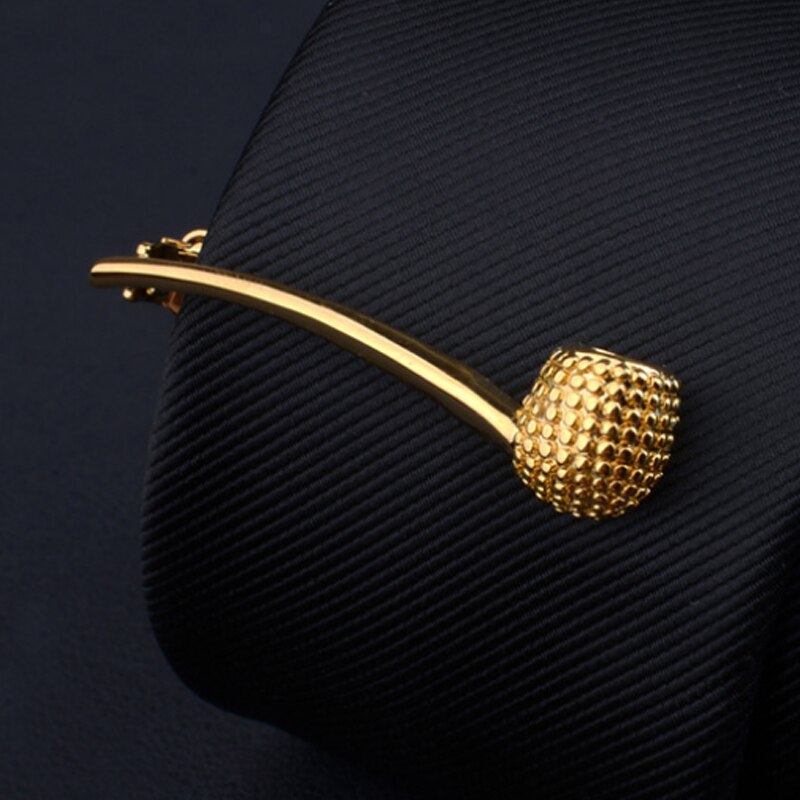 Men Tie Clip Cute Steamship Dolphin Airplane Tableware Shape Tie Bar Wedding Party Tie Pin Jewelry Tie Clip High Grade Men: B-12
