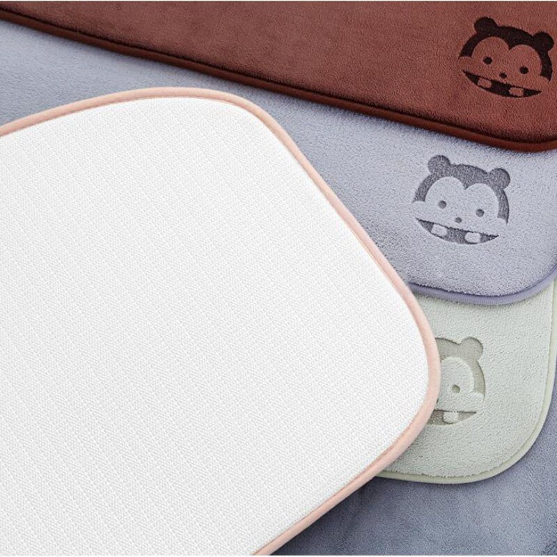 Super Absorberende Memory Foam Badmat Sneldrogend Badkamer Mat Antislip Deur Mat Badkamer Tapijt Vloermat wc Tapijt